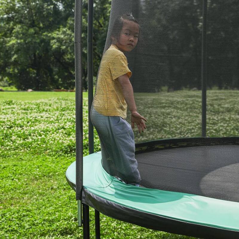 Zoshine 12FT 屋外用子供用トランポリン セーフティエンクロージャー